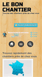 Mobile Screenshot of lebonchantier.com